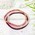 Love Romance Compassion Stackable Crystal Bracelet Set